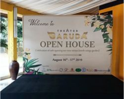 Backdrop Garuda Open House