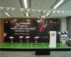 Stage & Backdrop Prescon Citi Visa Olympic