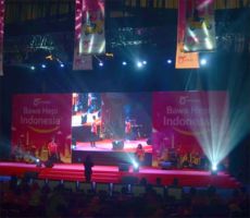 Stage & Bakcdrop Launching Anteraja